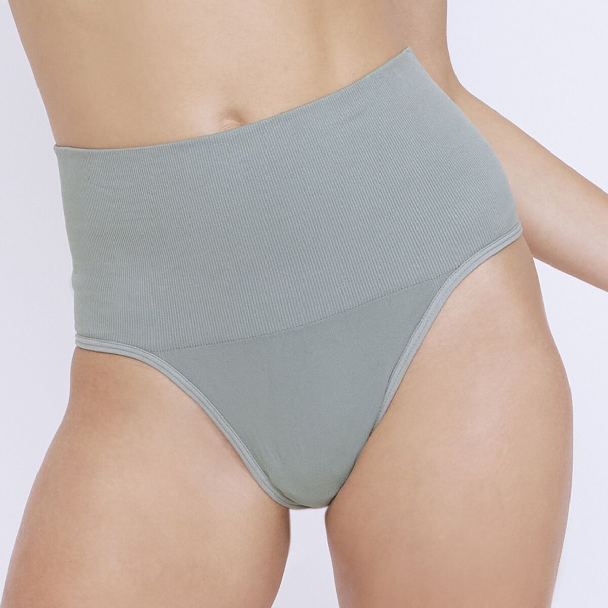 Calzón Colaless Alto Seamless Mujer Intime
