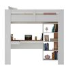 Cama con Escritorio Di Poretti Design 1 Plaza Blanca