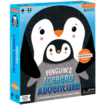 Juego de Mesa Aventura de un Pingüino en un Iceberg Mudpuppy