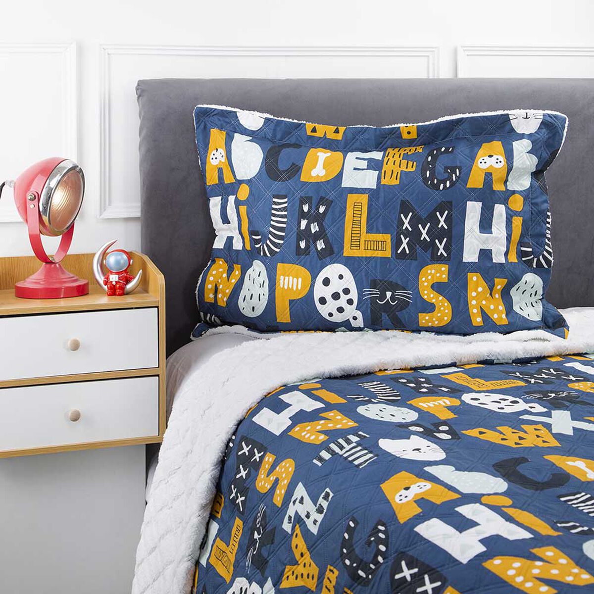 Quilt Infantil Sherpa Casanova Kids 1,5 Plazas Kiddo