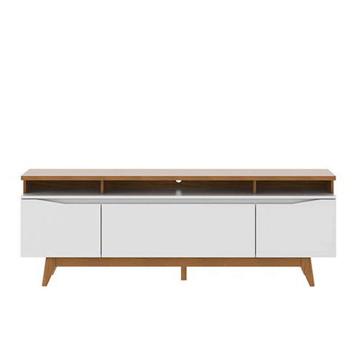 Rack TV Decocasa Flyn Stilo Hasta 50" Off White