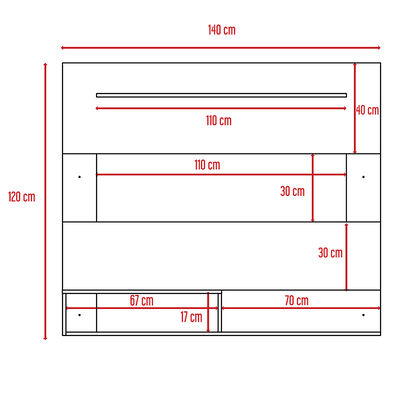 Imagen 2 del producto Set Panel TV + Arrimo + Mesa