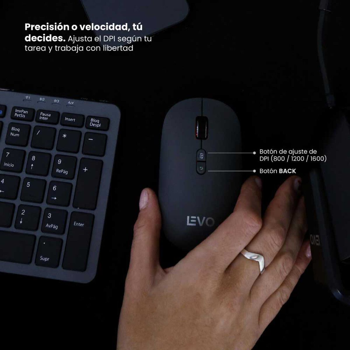 Mouse LEVO Velar