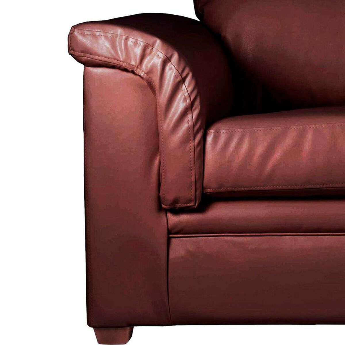 Juego de Living Latam Home Ancona 3 Cuerpos + Sof&aacute; 2 Cuerpos Chocolate