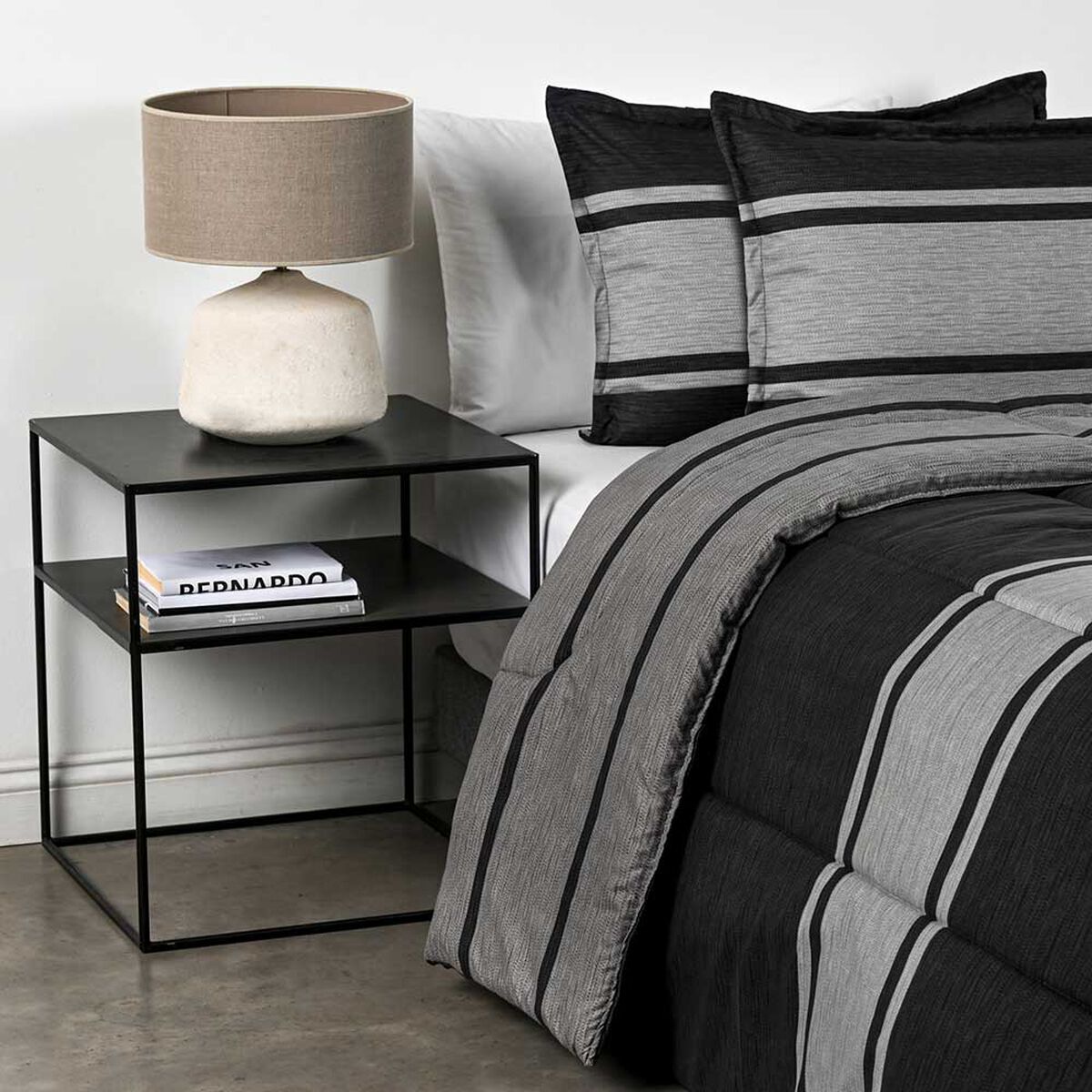 Plumón Cannon 2 Plazas Yarn Negro