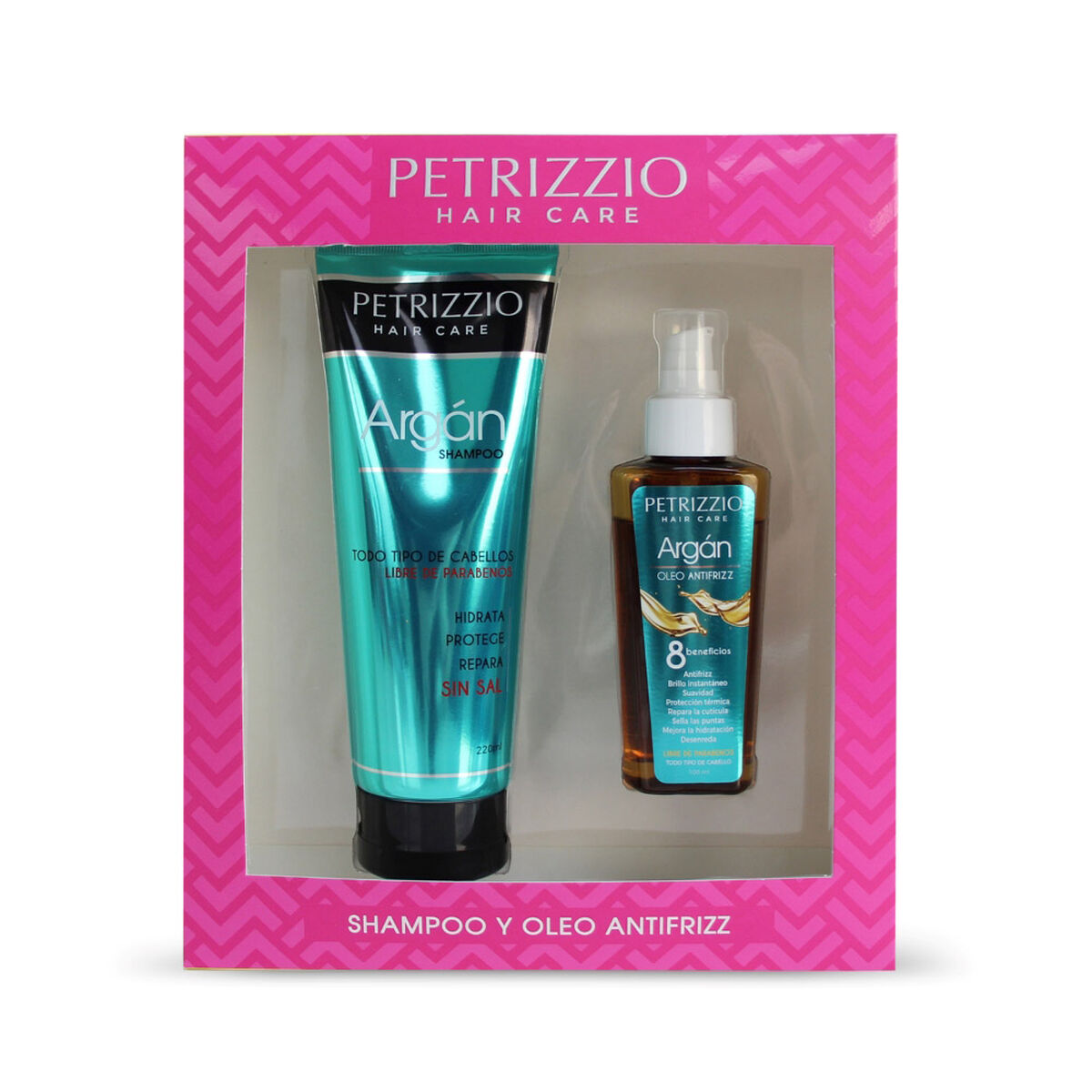 Estuche Shampoo + Oleo Argán
