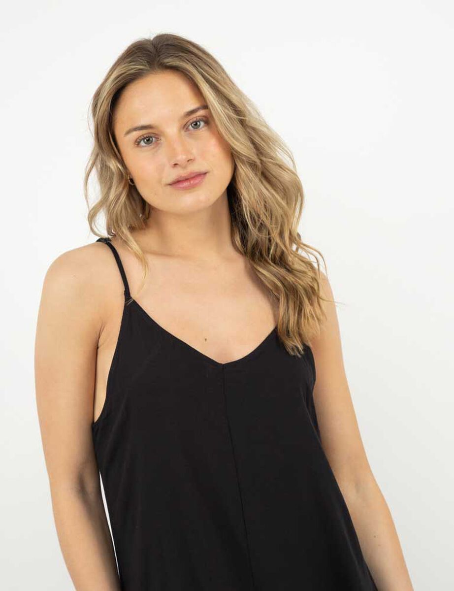 Vestido Maxi Sin Mangas Mujer Icono