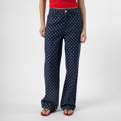 Jeans Lunares Mujer Icono