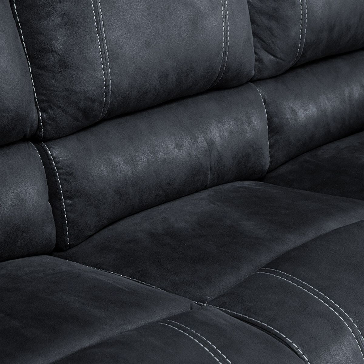 Sofá Daniels 98023SR4GR 3 Cuerpos Gris
