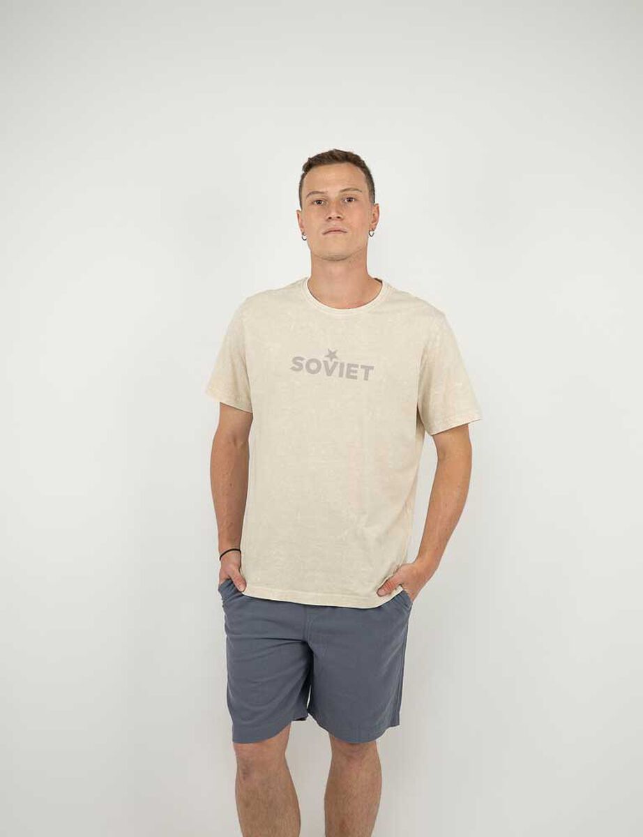 Polera Manga Corta Hombre Soviet