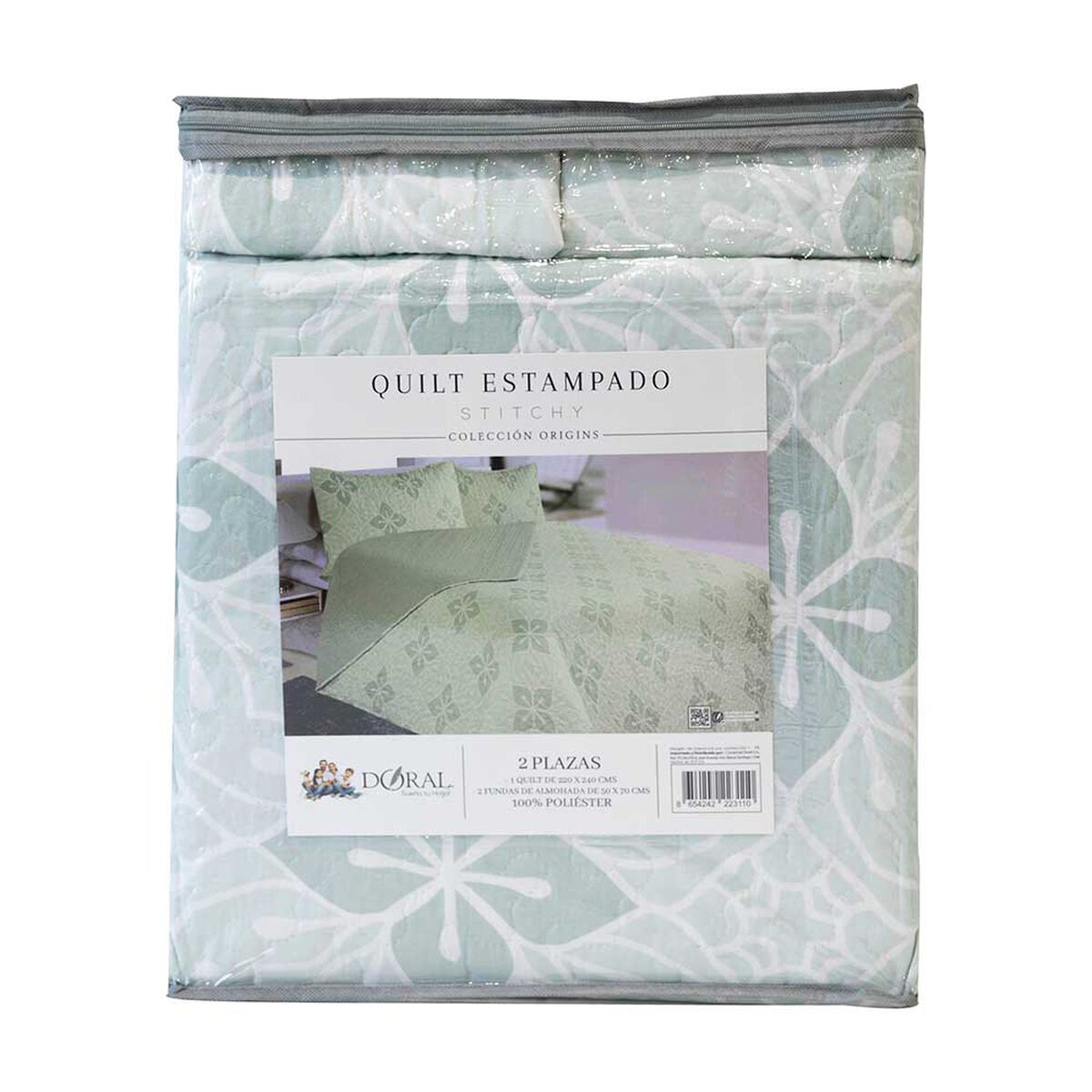 Quilt Doral 2 Plazas Origins D5 Dise&ntilde;os