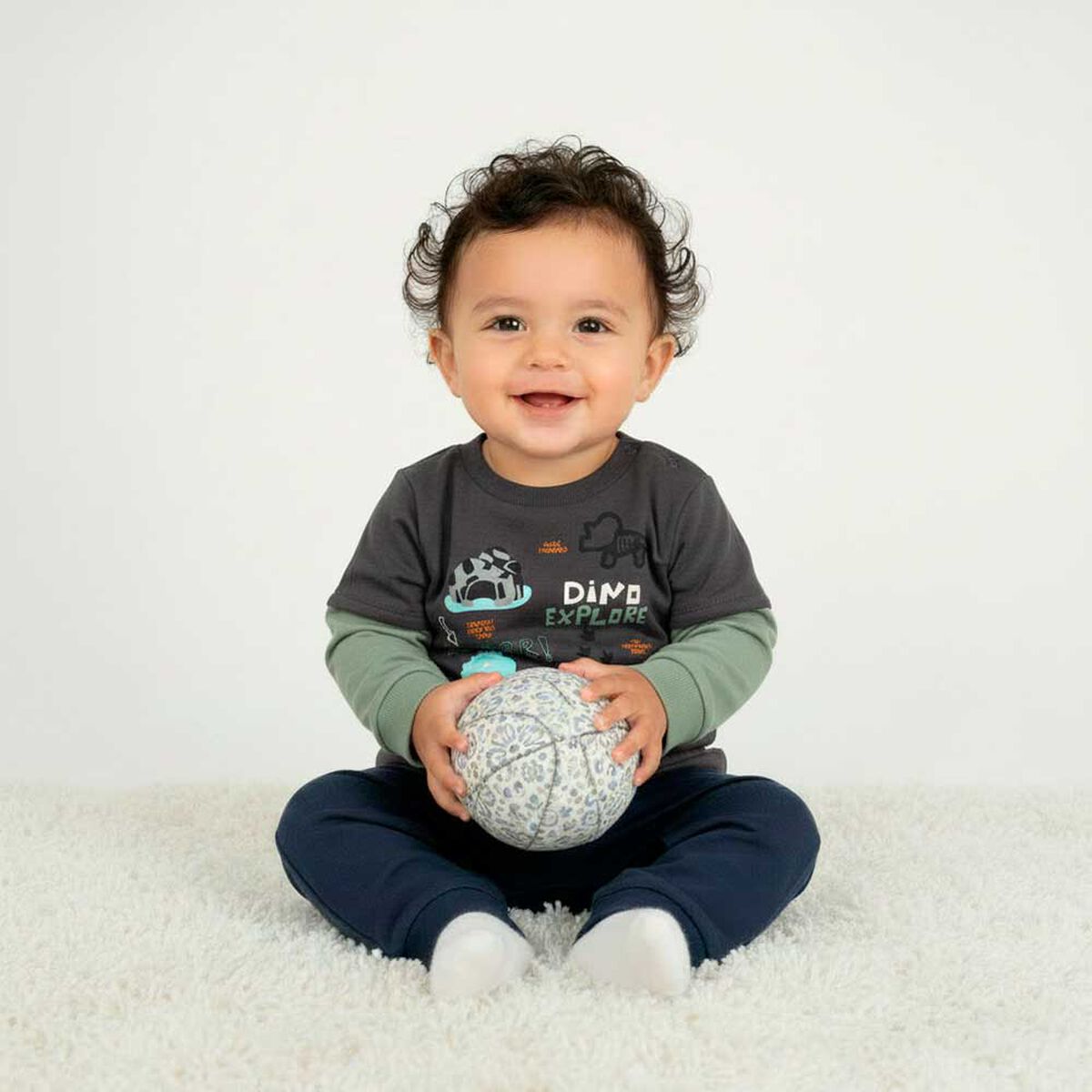 Poler&oacute;n de Algod&oacute;n Bebo Chess Baby