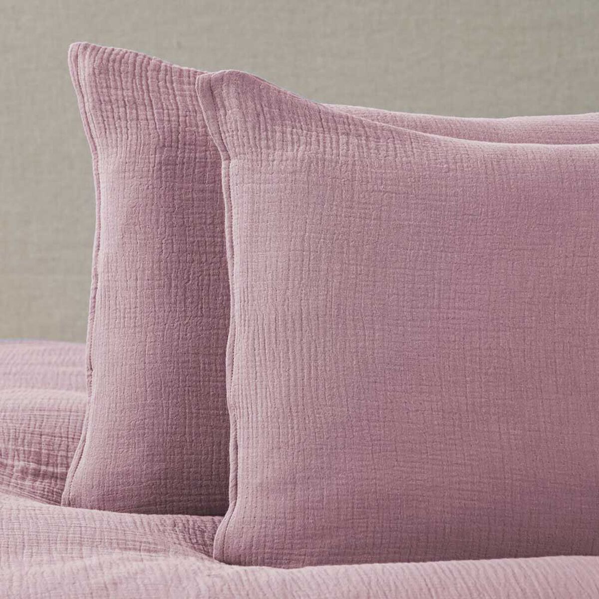 Funda de Plum&oacute;n Cannon 2 Plazas Gauze Rose