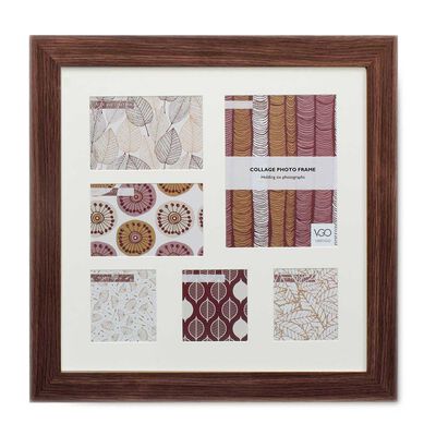 Imagen 1 del producto Marco Vgo Collage Café Oscuro 40 x 47 cm