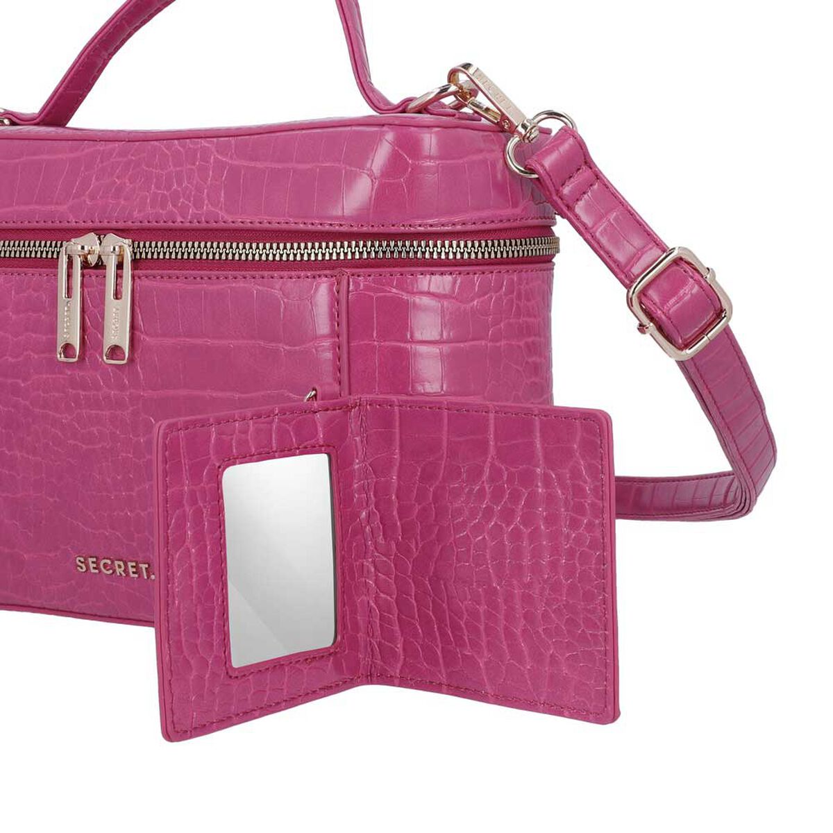 Cartera Bandolera Secret Minsk SC7 Mini Fucsia