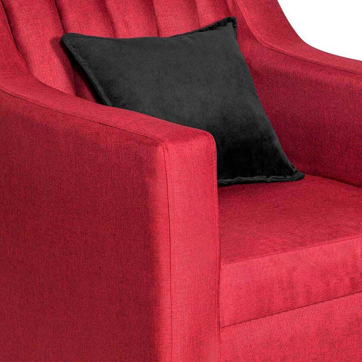 Juego de Living Dise&ntilde;o A&M Home Isabella Sof&aacute; 3 Cuerpos + 2 Sillones 1 Cuerpo Burdeo