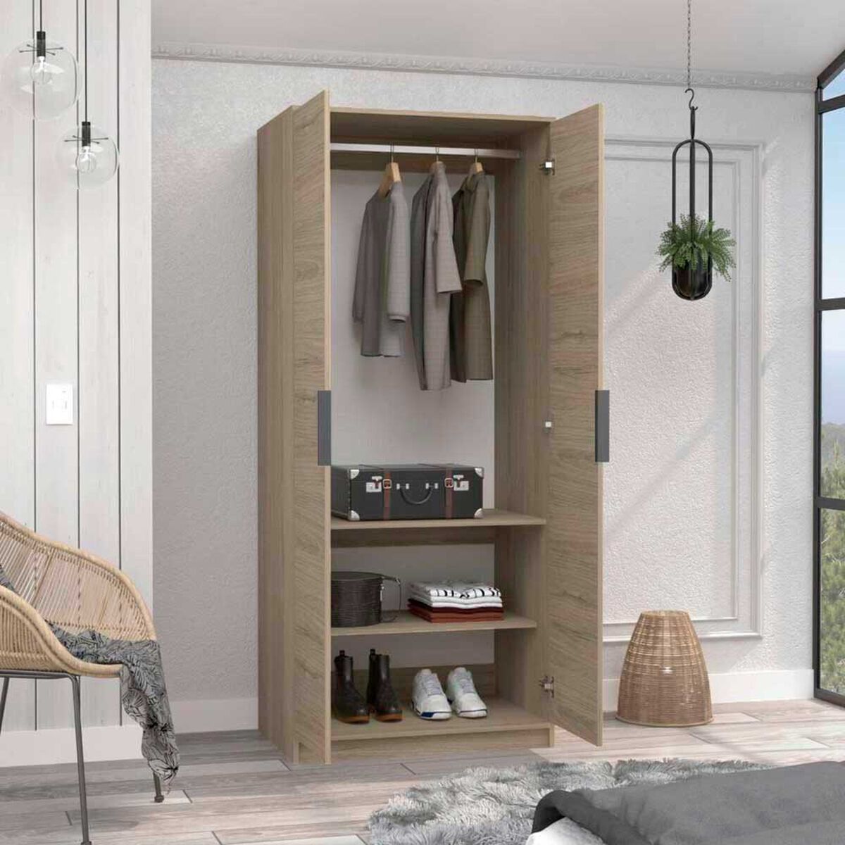 Cl&oacute;set TuHome Kaia 2 Puertas