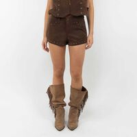 Short Mini Mujer Icono Cafe