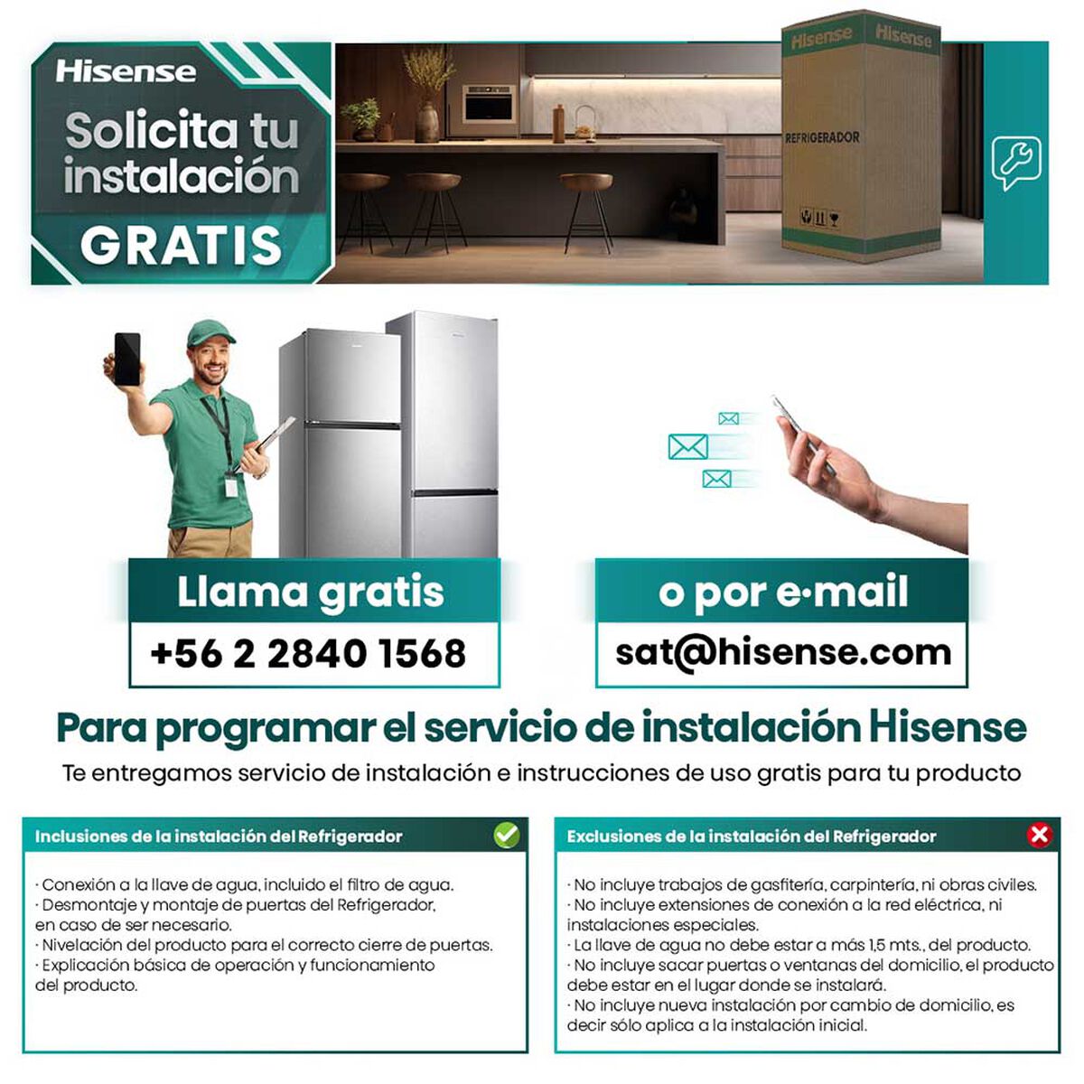 Refrigerador Side by Side Hisense RQ697HB 536 lts.