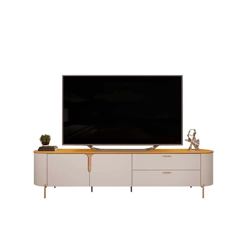 DI PORETTI DESIGN Rack Di Poretti Celine 70" Café