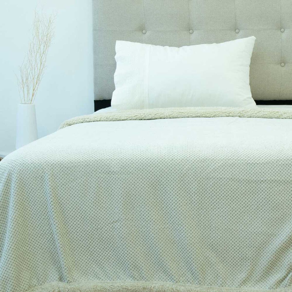 Frazada Doral 1,5 Plazas Coral Pop Sherpa D3