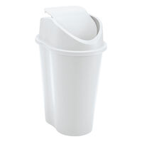 Basurero Rimax Vaiven Blanco 10 lts