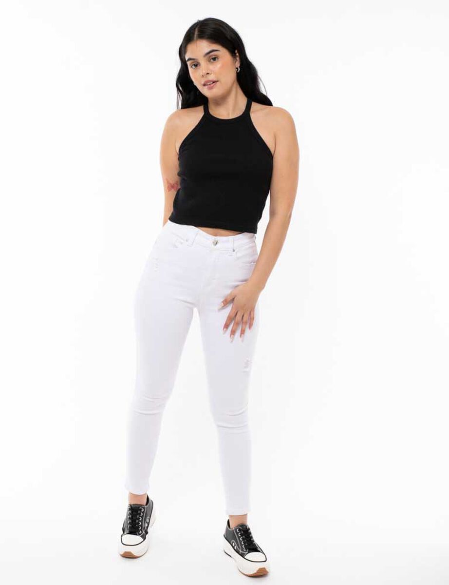 Jeans Skinny Push Up Mujer Icono