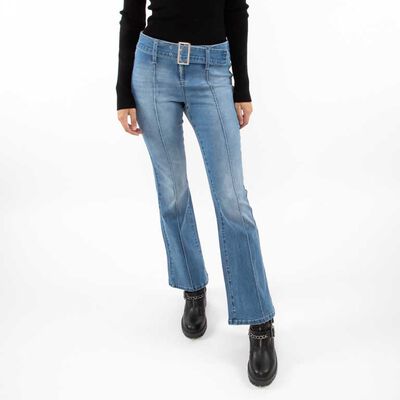 Jeans Flare Mujer Fiorucci