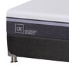 Box Spring CIC 2 Plazas Ortopedic Advance + Respaldo + 2 Veladores New Villarrica