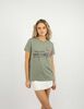 Polera Con Estampado Manga Corta Mujer Icono
