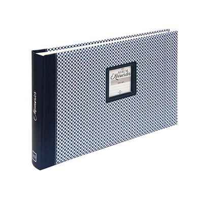 Imagen 1 del producto Álbum para Fotos Cartón Vgo Autoadhesivo 60 Páginas Azul
