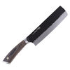Set Parrillero Wayu Guante Chico + Hacha + Cuchillo + Sacacorcho Recargable Rojo