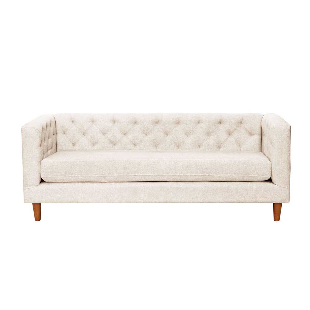 Sof&aacute; Latam Home Brescia 3 Cuerpos Blanco