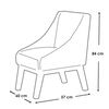Sitial Tela Latam Home Berlin Beige