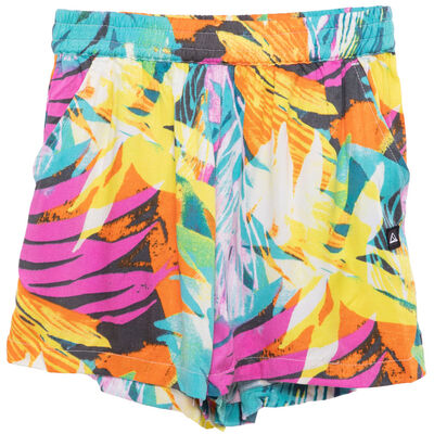 Short de Algodón Floreado Niña Reef