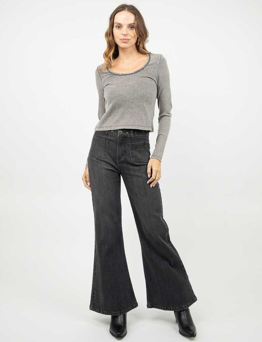 Polera Manga Larga Mujer Soviet