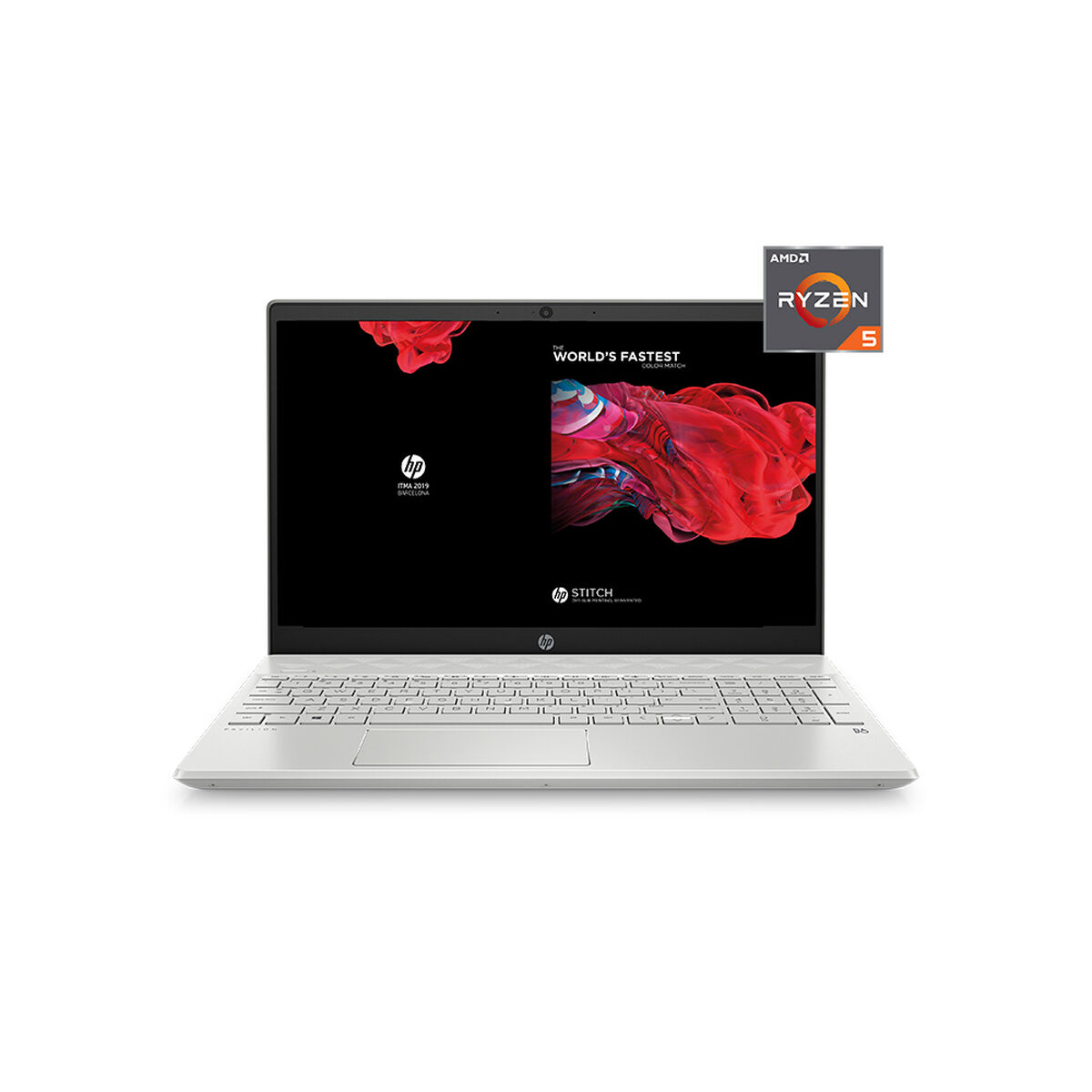 Notebook HP 15-cw1020 Ryzen 5 8GB 256GB SSD 15.6"