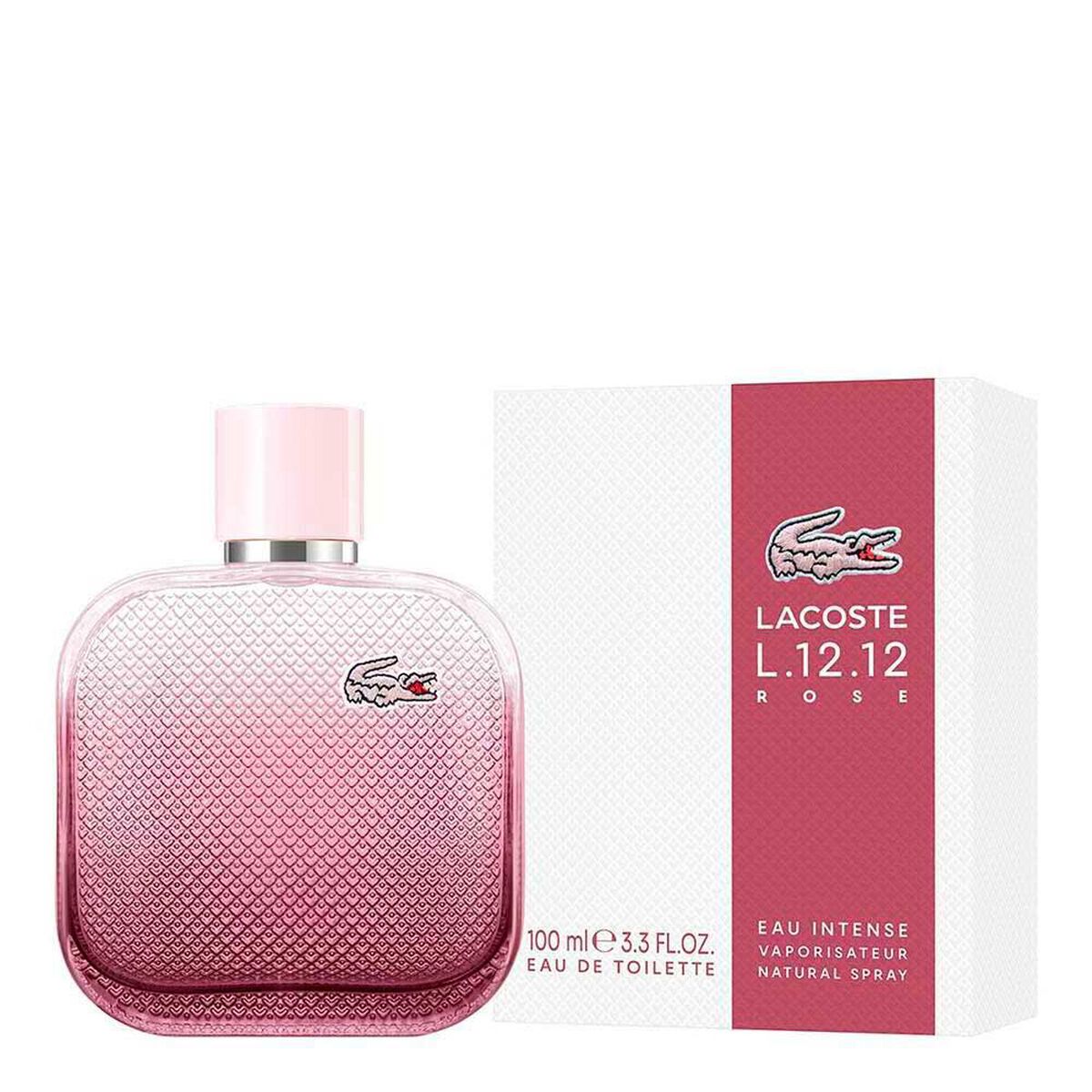 Perfume Mujer L.12.12 Rose Intense EDT 100ML Lacoste