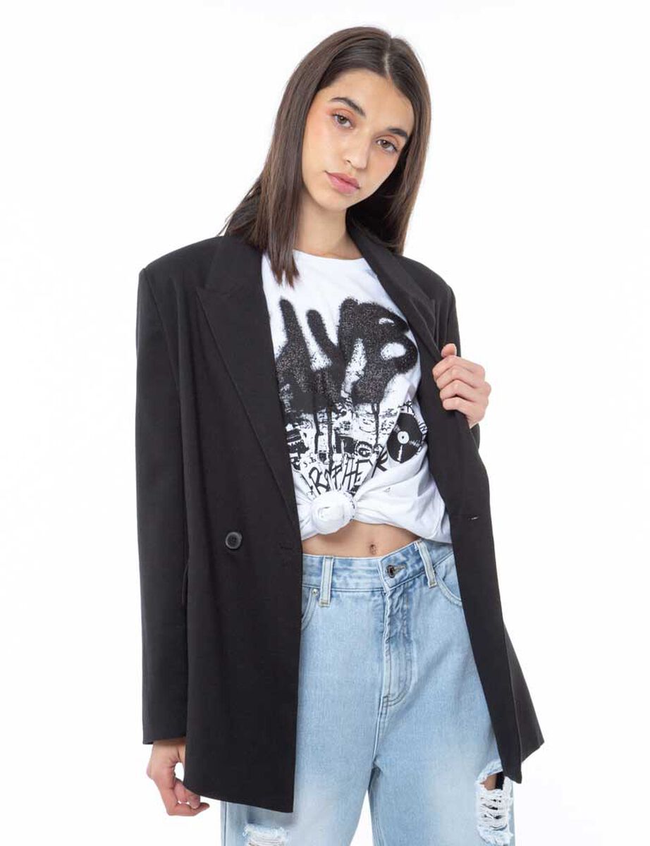 Blazer Oversized Mujer Icono