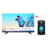 Combo LED 50" Hyundai HY50S4BL20 Smart TV Ultra HD + Minicomponente Bluetooth Sony MHC-V02
