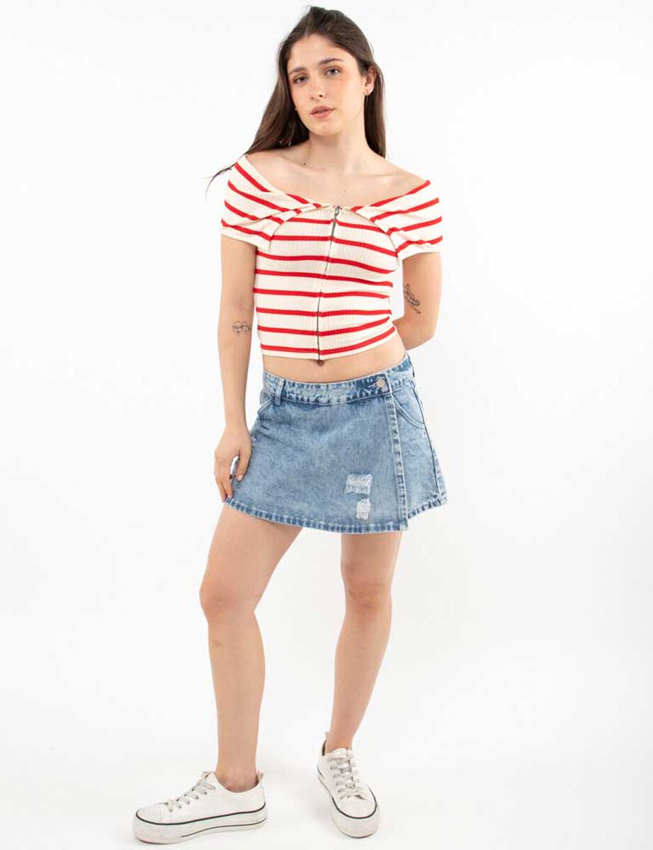Polera Manga Corta Mujer Icono
