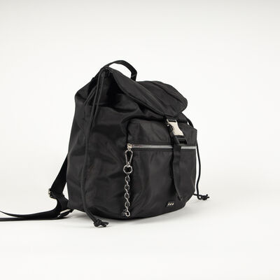 Mochila Negro Icono
