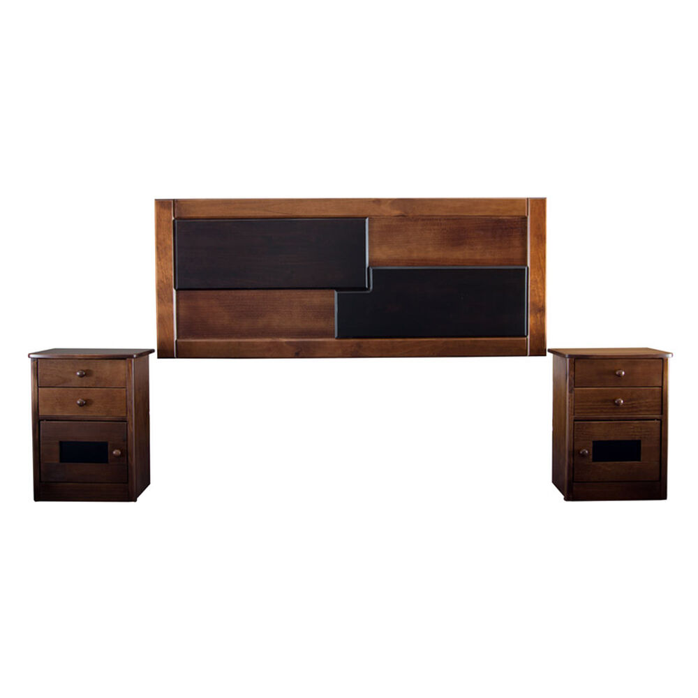Respaldo 2 Plazas Flex + Veladores