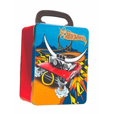 Imagen 2 del producto Caja Metalica Porta Autos Hot Wheels