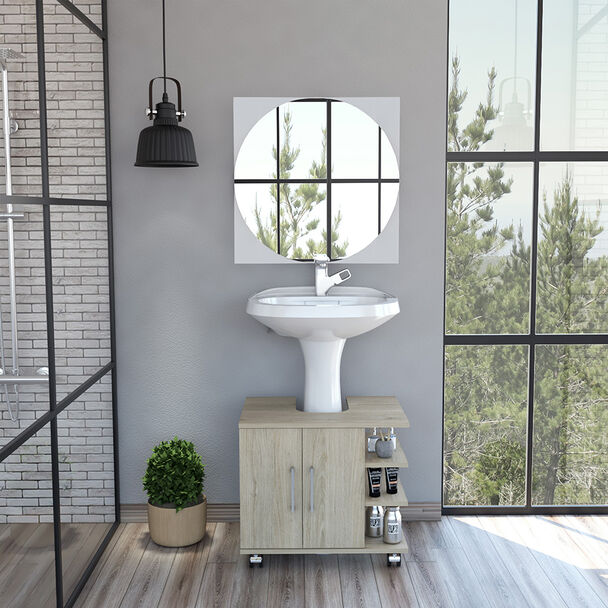 Mueble de Lavamanos + Espejo TuHome Bath 300