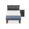 Cama Europea CIC 1,5 Plazas Excellence + Respaldo + Velador Dublin