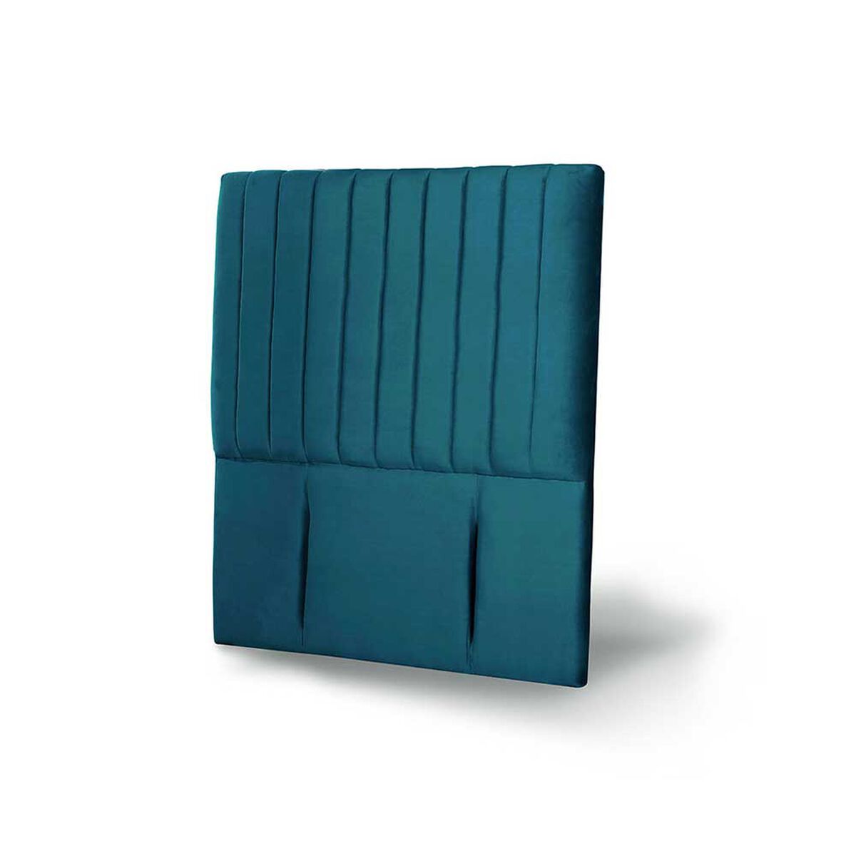 Respaldo Latam Home 1,5 Plazas Sorrento Tela Velvet Azul