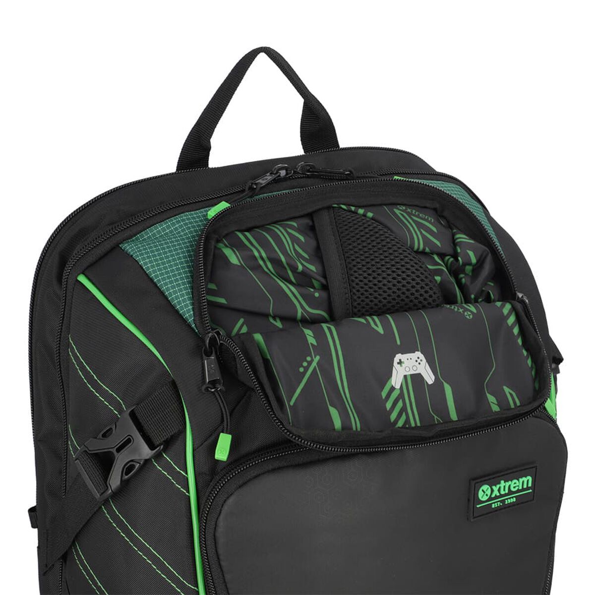 Pack Gamer Mochila Notebook Negro 17" L Xtrem