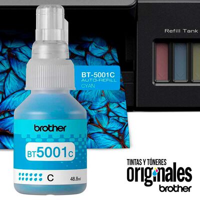 Imagen 1 del producto Tinta Brother BT5001 Cyan