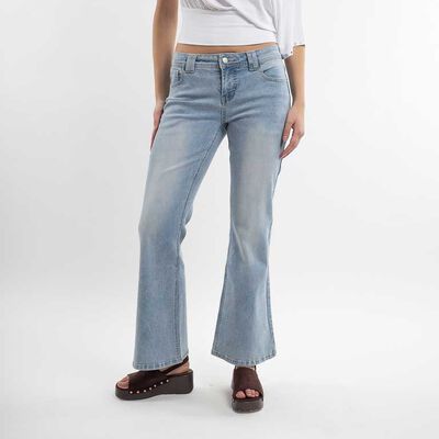ICONO Jeans Flare Mujer Icono